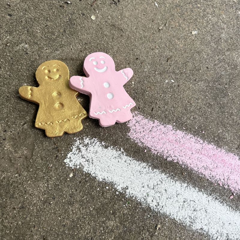 Gingerbread Handmade Sidewalk Chalk