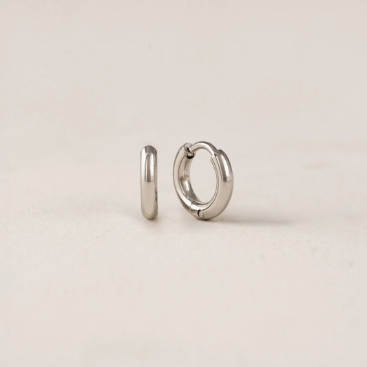 Tube Hoop Earrings