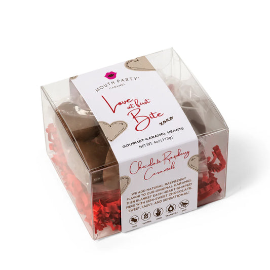 Valentine's Day Raspberry Heart Gift Box