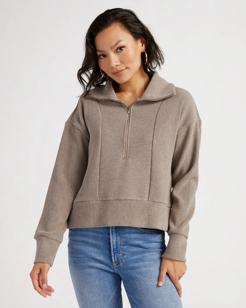 Kristine Pullover in Driftwood Heather
