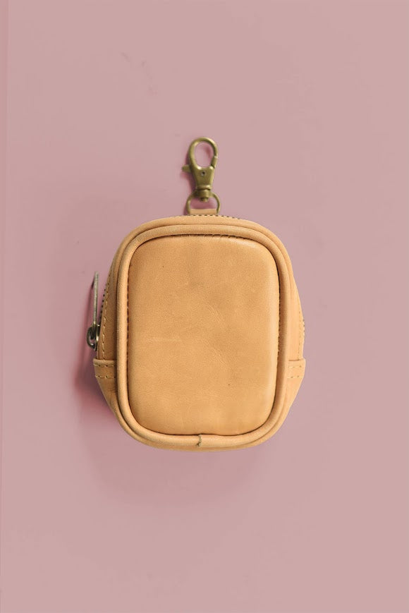GR Pouch Charm in Caramel