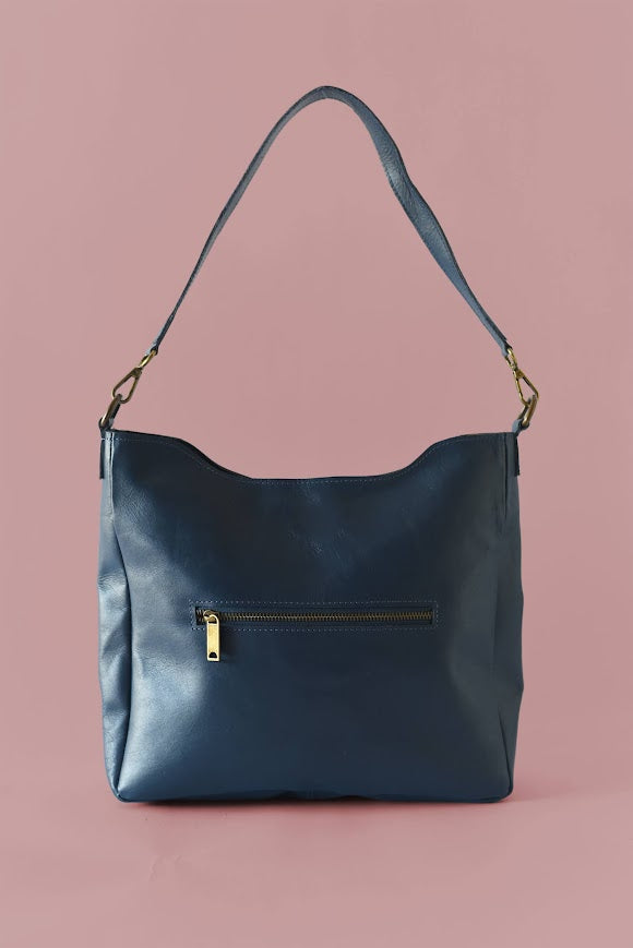 GR Mid-Sized Crossbody in Blue