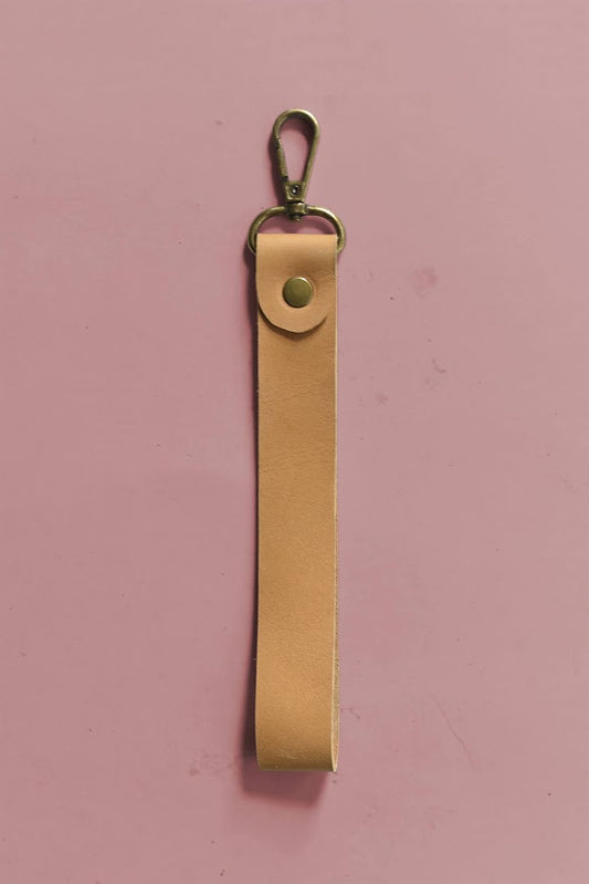 GR Wristlet Strap in Caramel