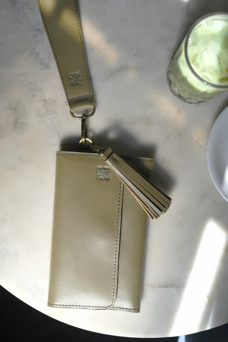 GR Tassel Charm in Olive