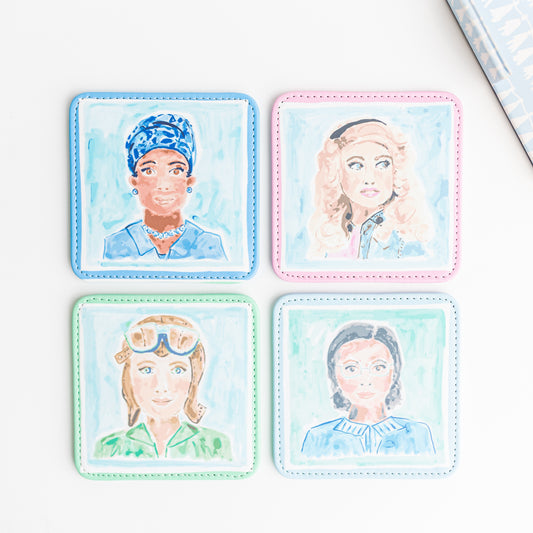 Women We Love Coasters (Set of 4)