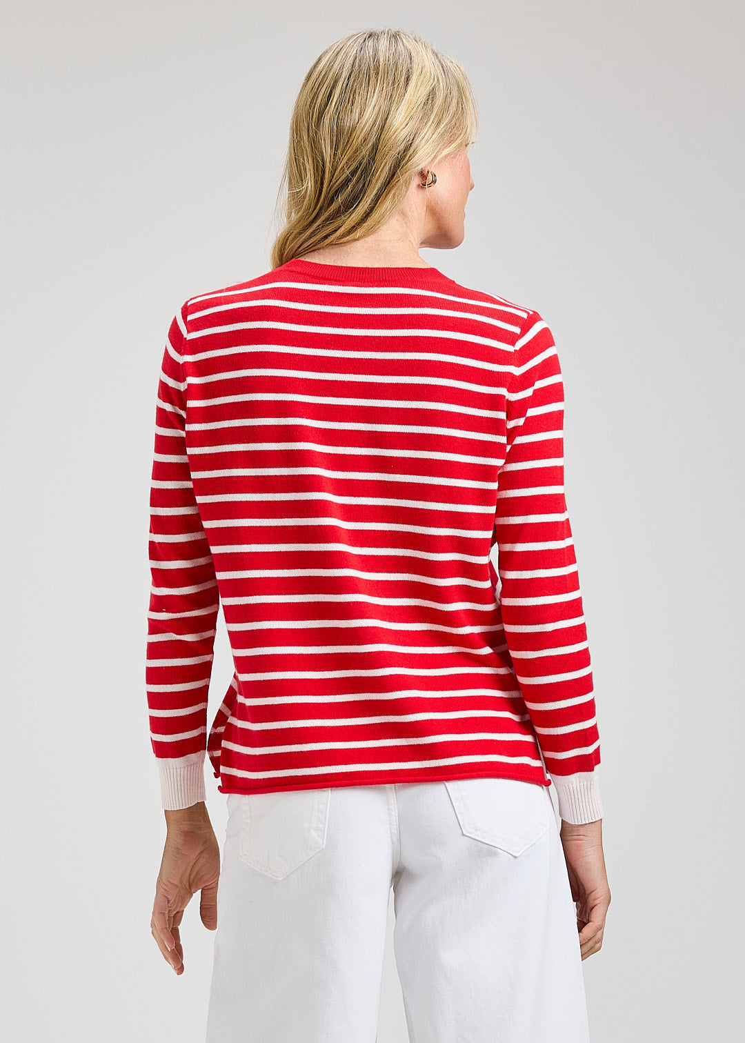 Oh Buoy Sweater in Red