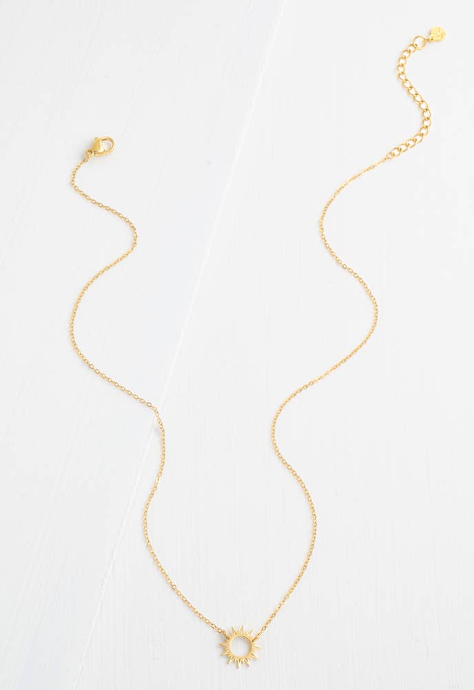 Mallory Necklace in Gold