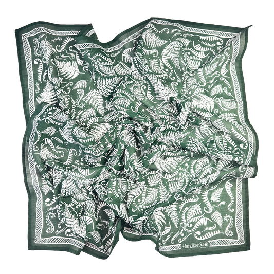 34" Wild Rag Fern Bandana