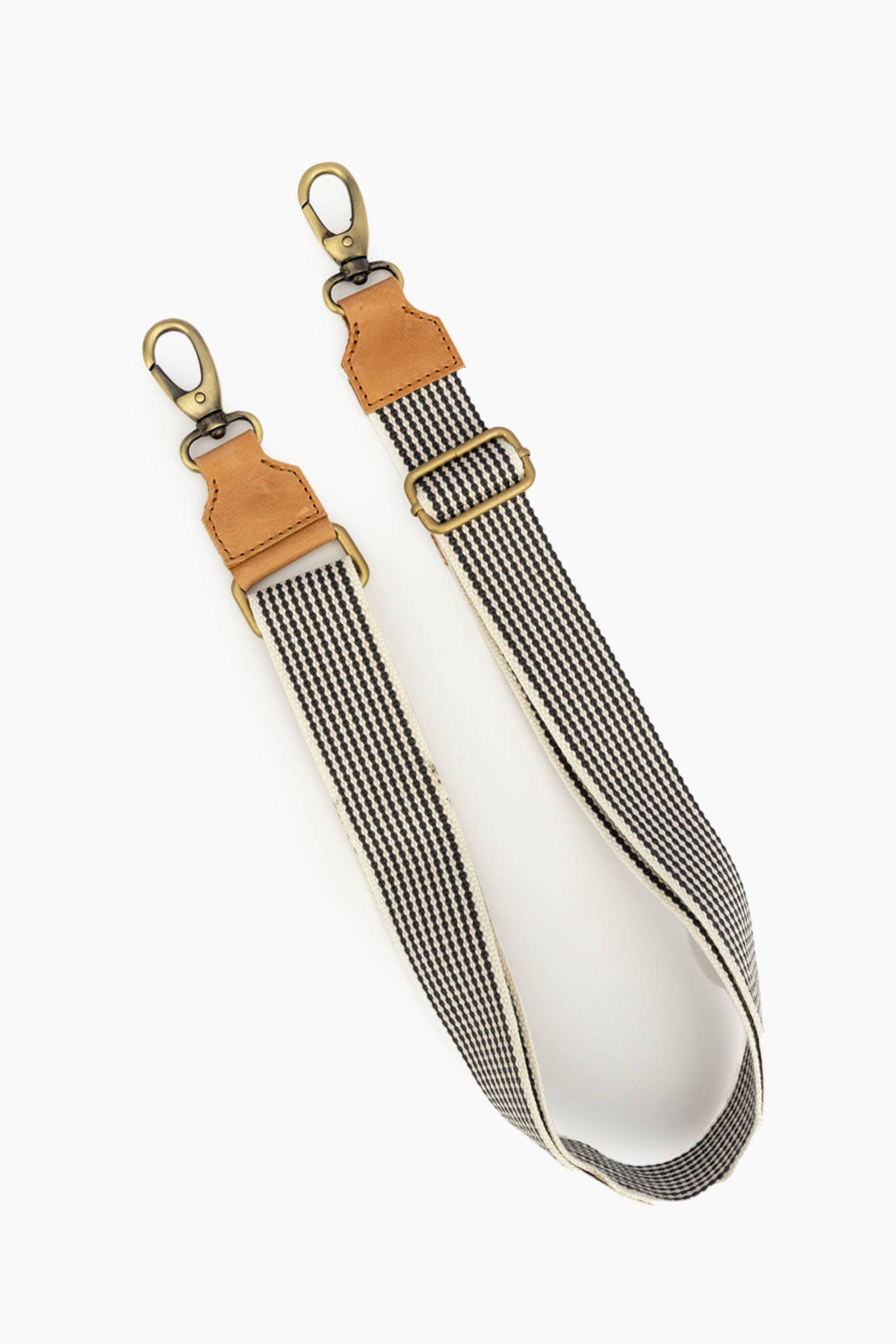 Woven Crossbody Strap: Camel