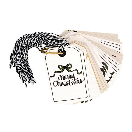 Gift Tag Book - Bow: Material