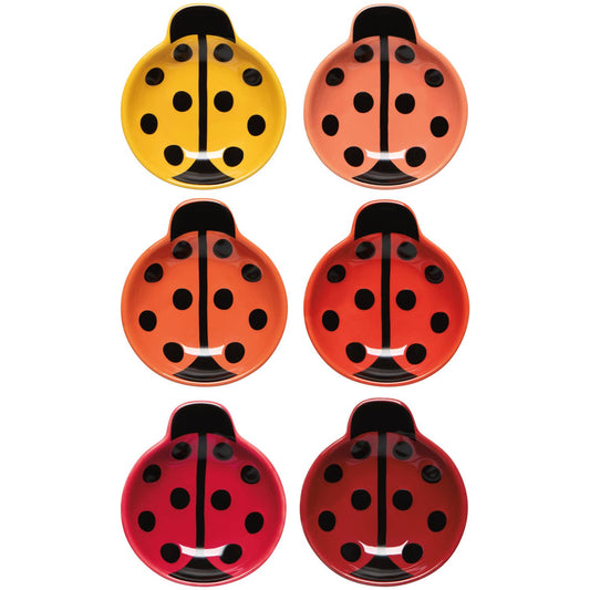 Ladybugs Pinch Bowls (Set of 6)
