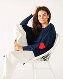 Amour Sweater in Navy