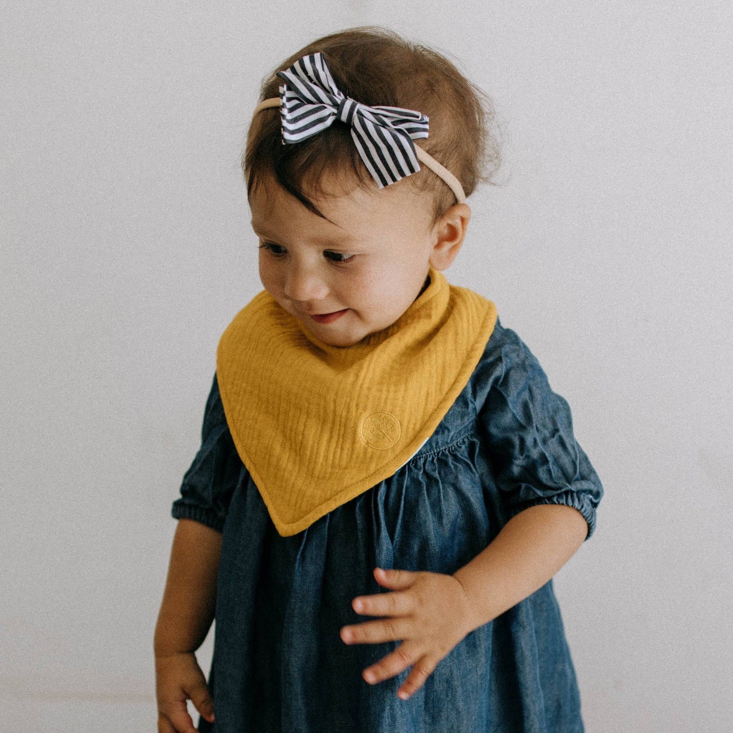 Dune Muslin Bandana Bibs Set