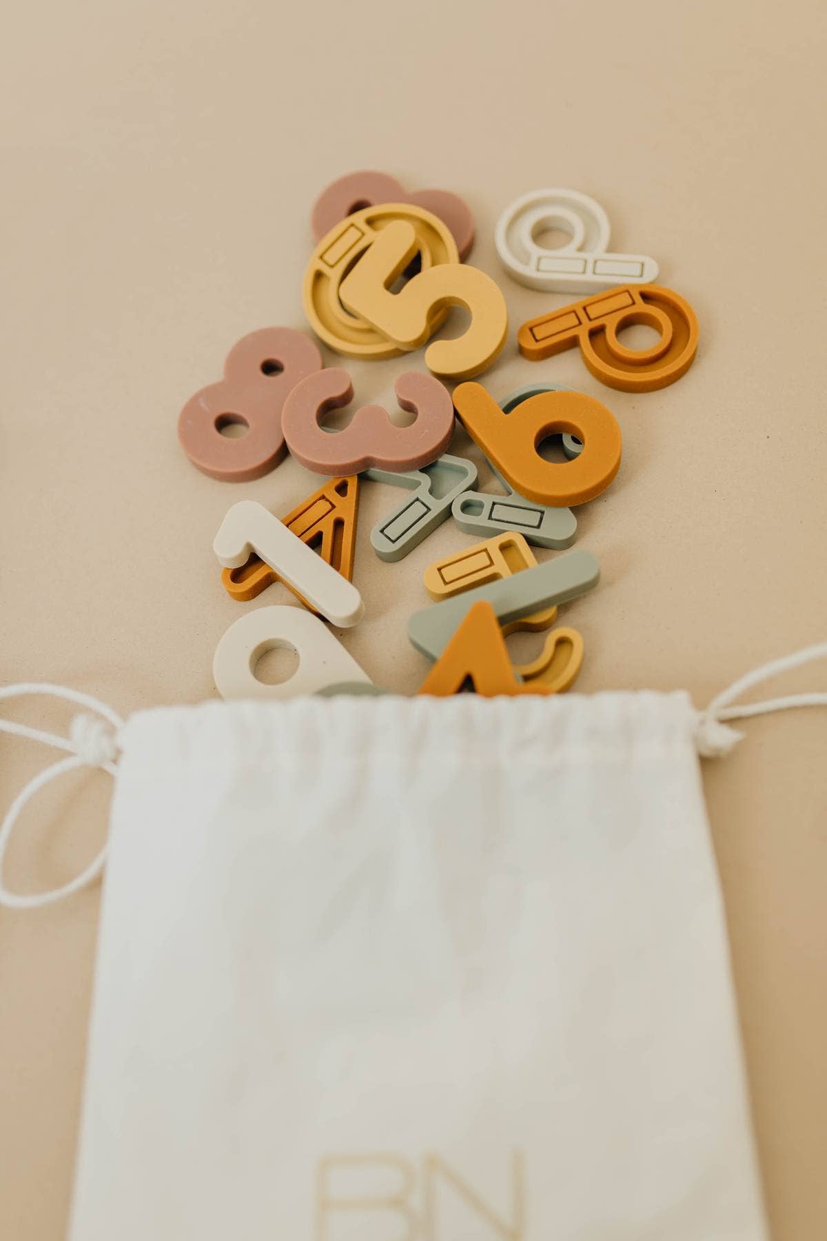 Silicone Number Magnets (20 Piece Set)