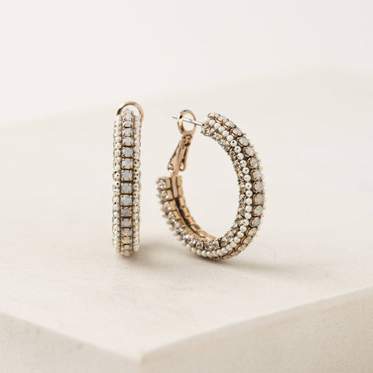 Astaire 28mm Hoop Earrings
