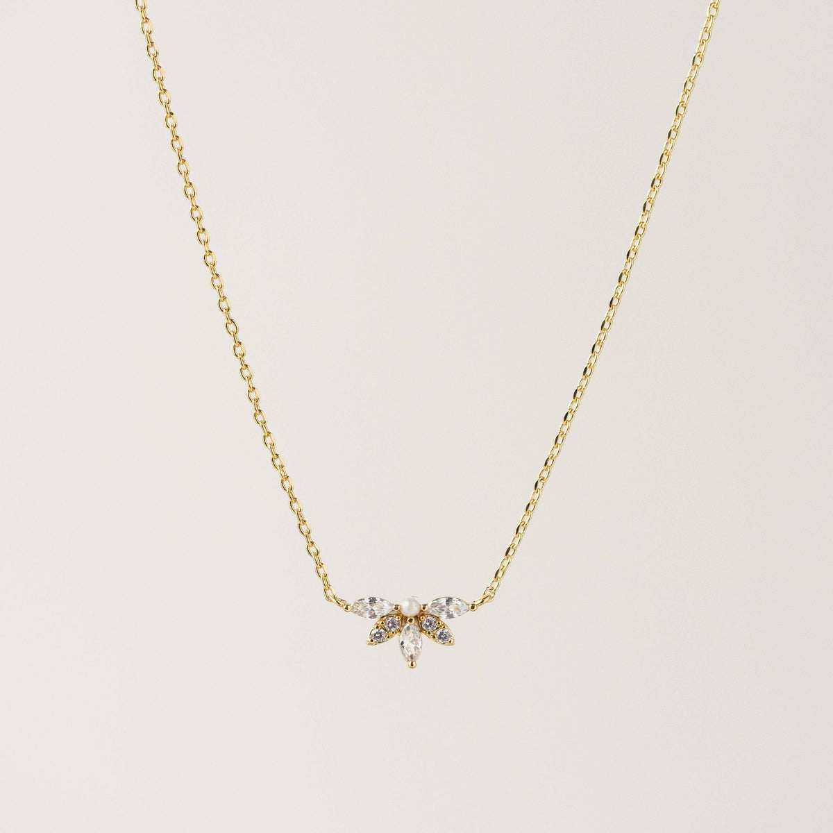Harlowe Necklace in Gold
