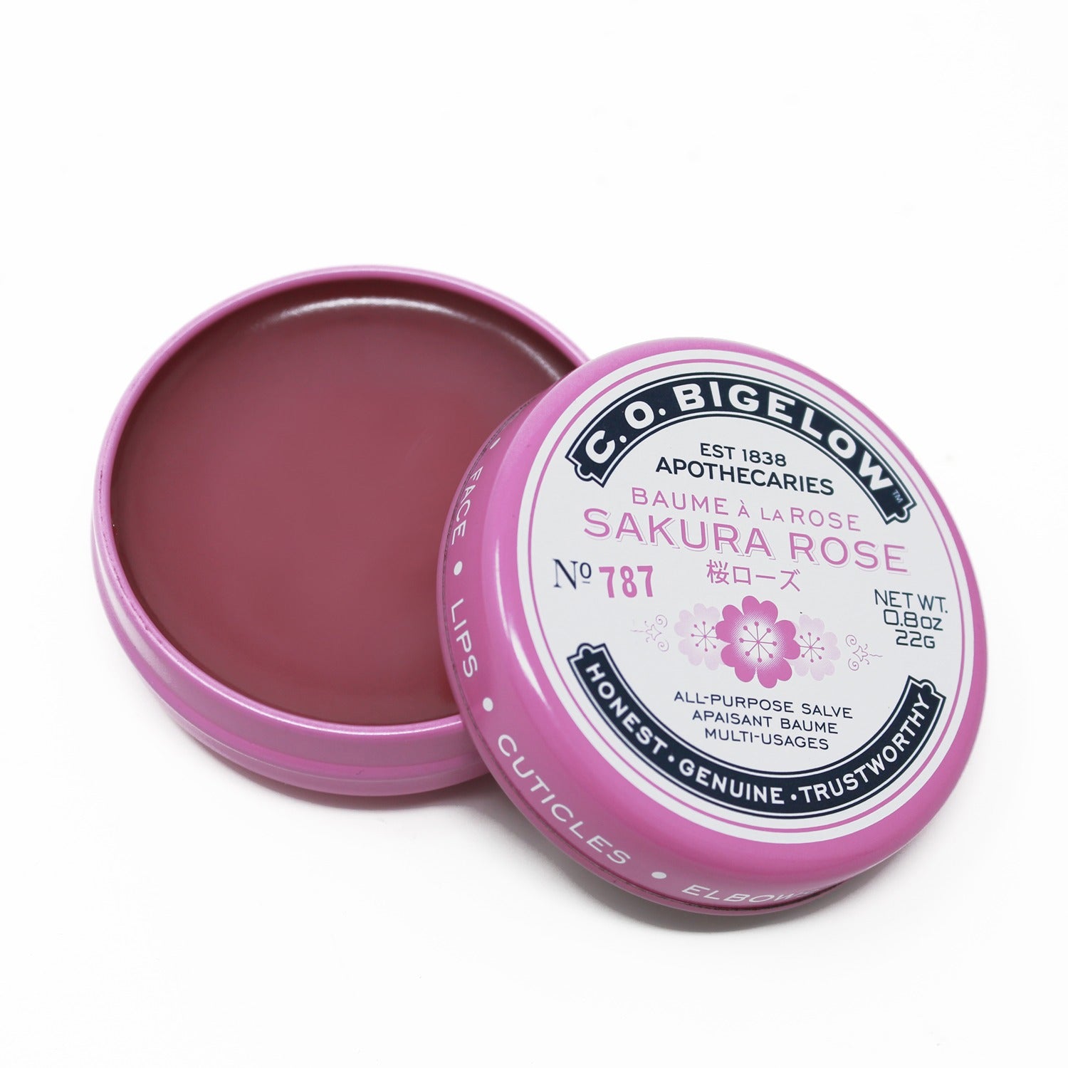 C.O. Bigelow Sakura Rose Salve