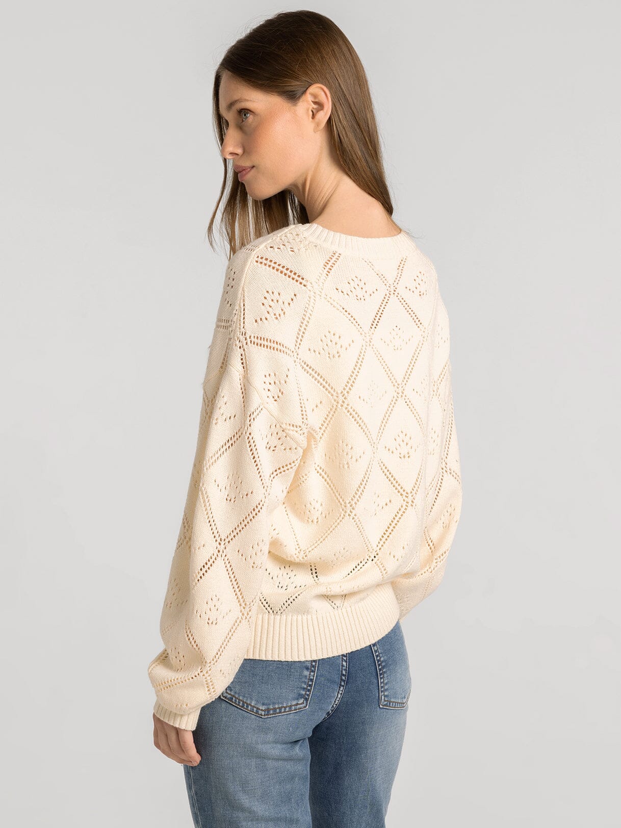 Blythe Sweater in Cream