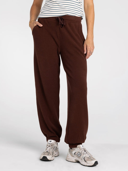 Bronson Jogger in Deep Mahogany