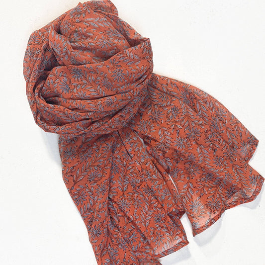 Tropic Coral Scarf