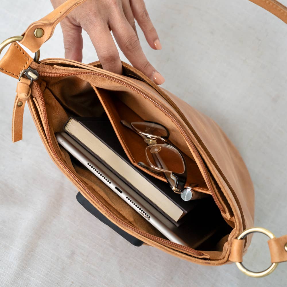 Newport Tote Bag in Chestnut