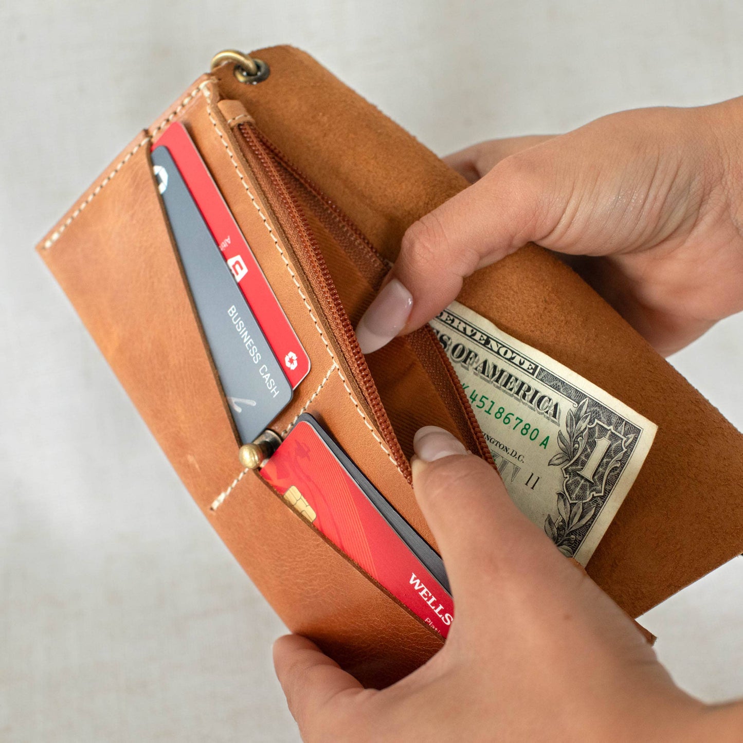 Mini Wallet in Black