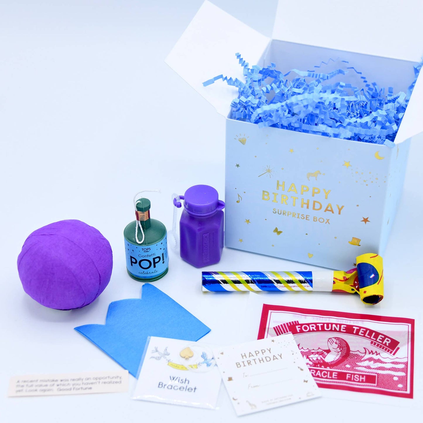 Happy Birthday in a Surprise Box
