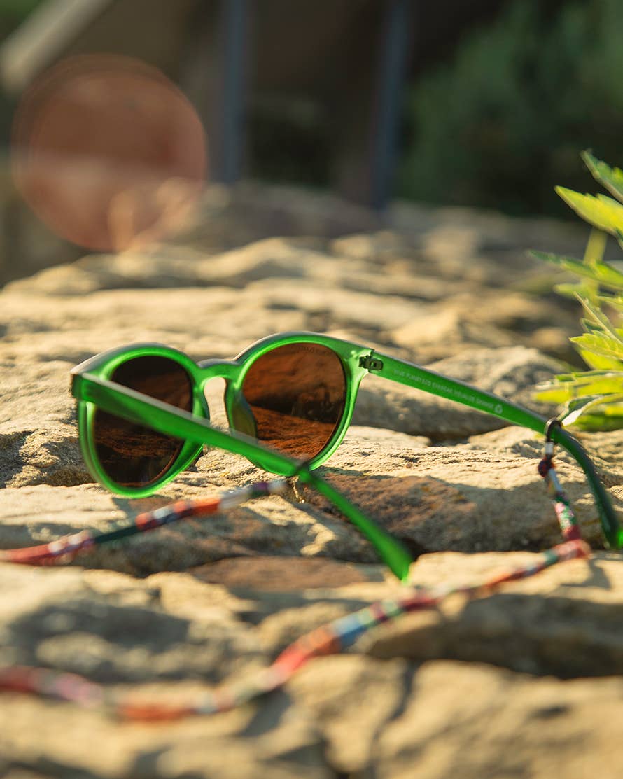 Arches Sunglasses in Soft Green - alternate view