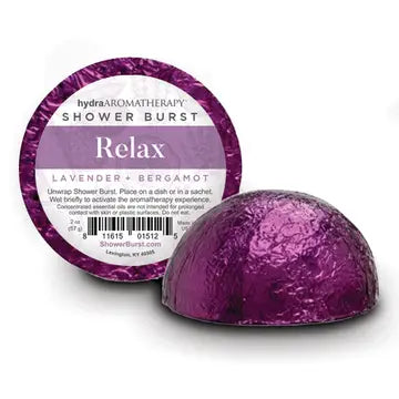 Shower Burst in Relax: Lavender & Bergamot