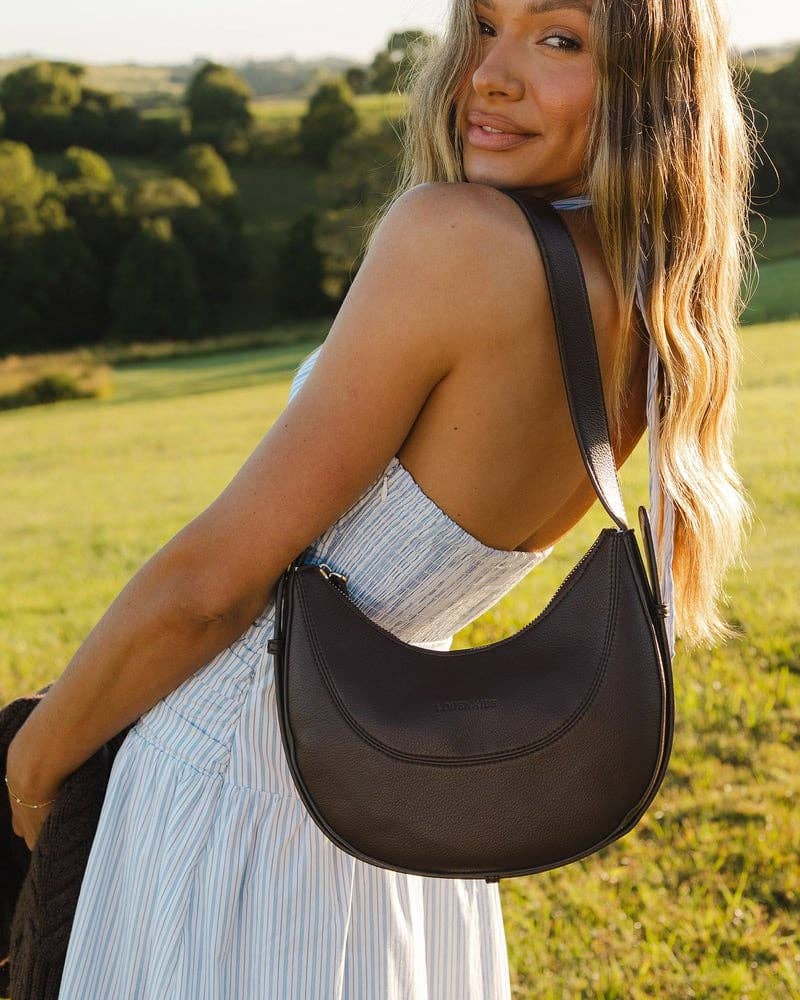 Lane Crossbody Bag in Chocolate