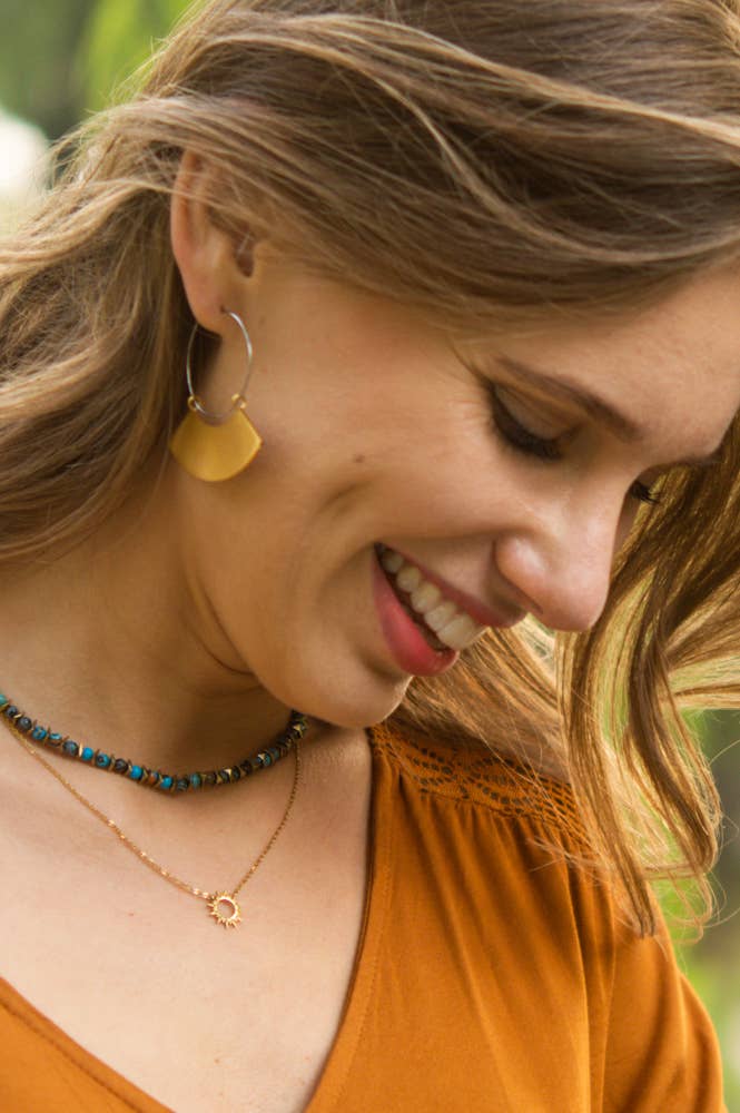 Mallory Necklace in Gold