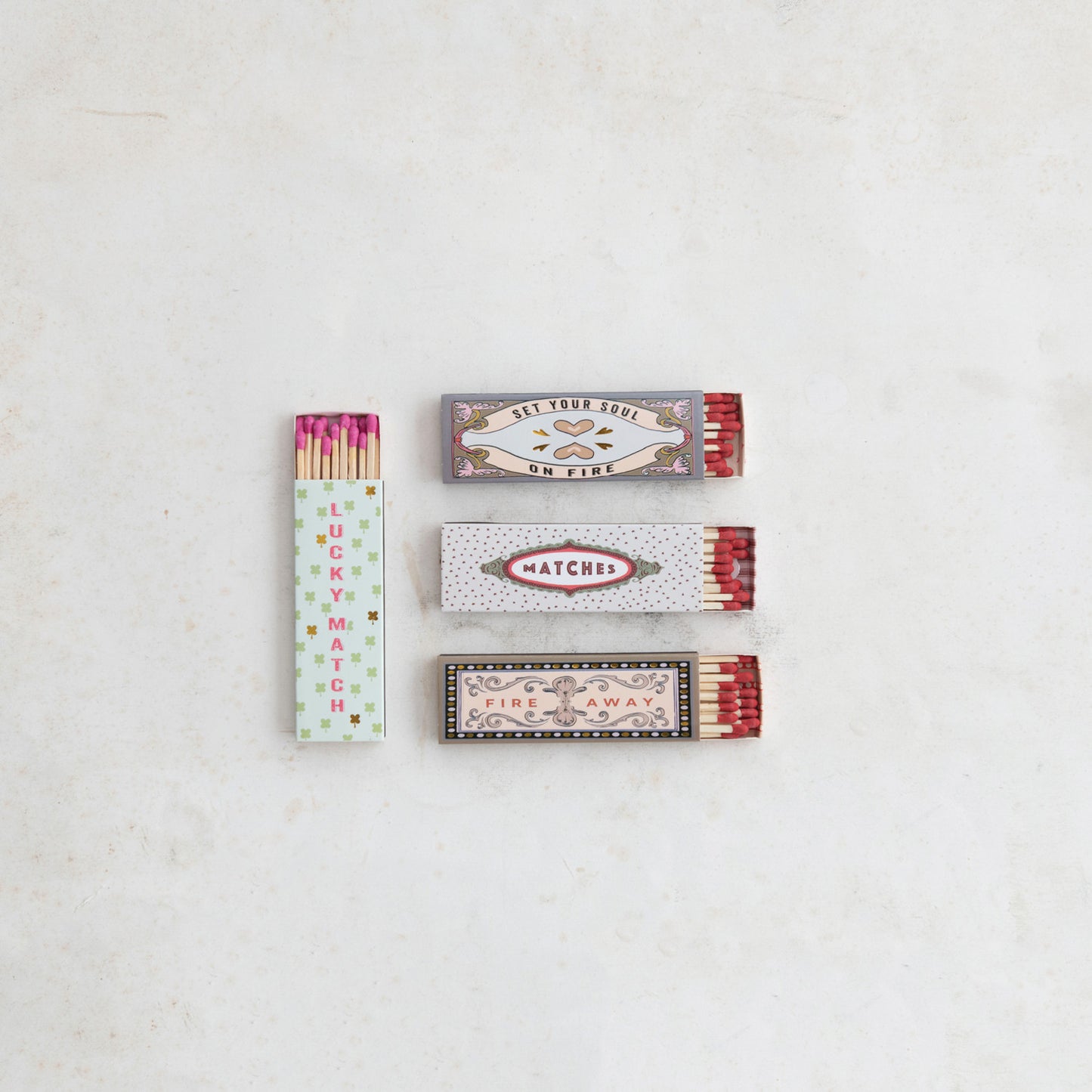 Safety Matches in Matchbox