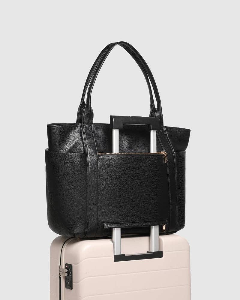 Chicago Tote Bag in Black