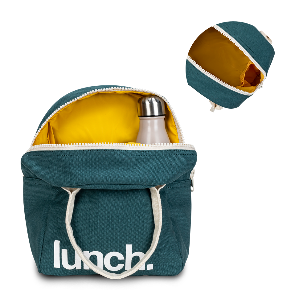 Zipper Lunch Bag Bag -  Cypress