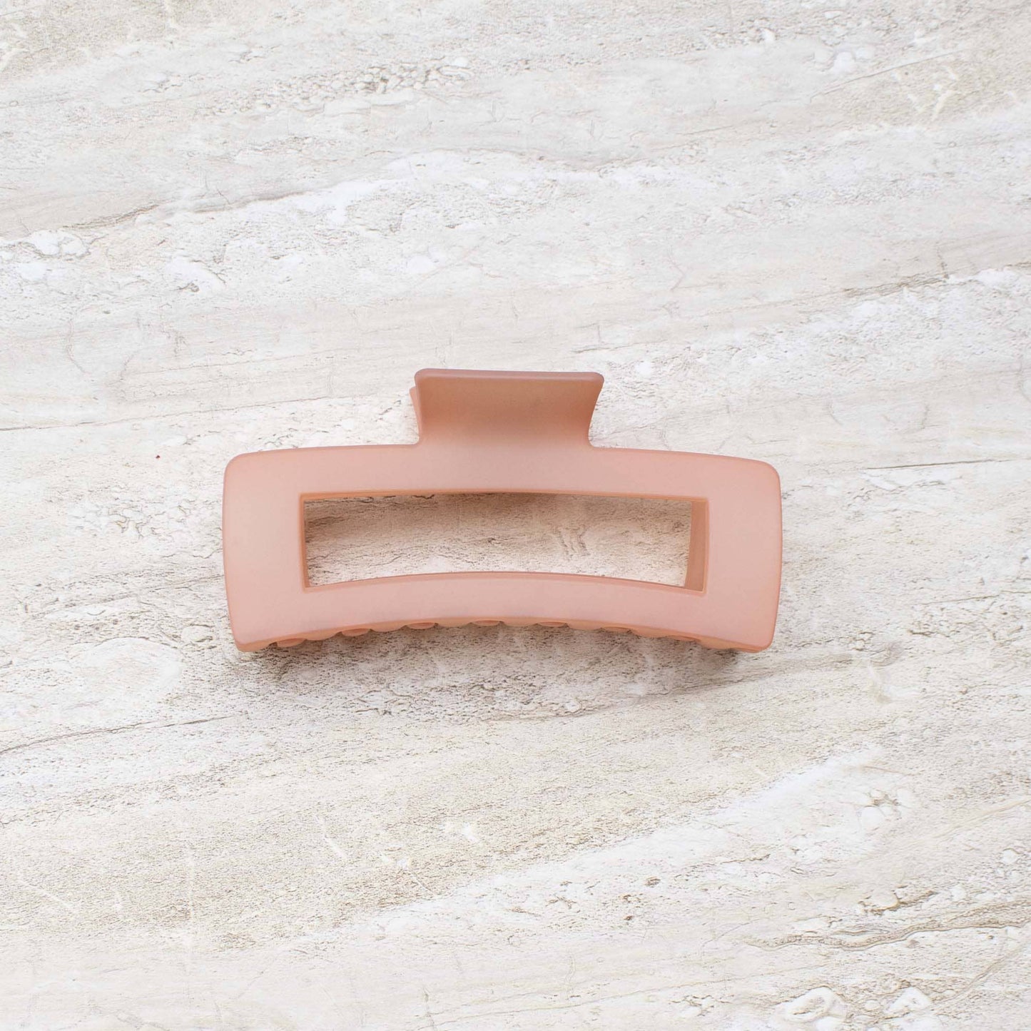Jumbo Square Hair Clip: Matt Sage