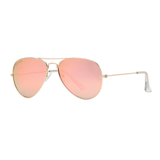 Wright II - Gold / Rose Gold Mirror Polarized Lens