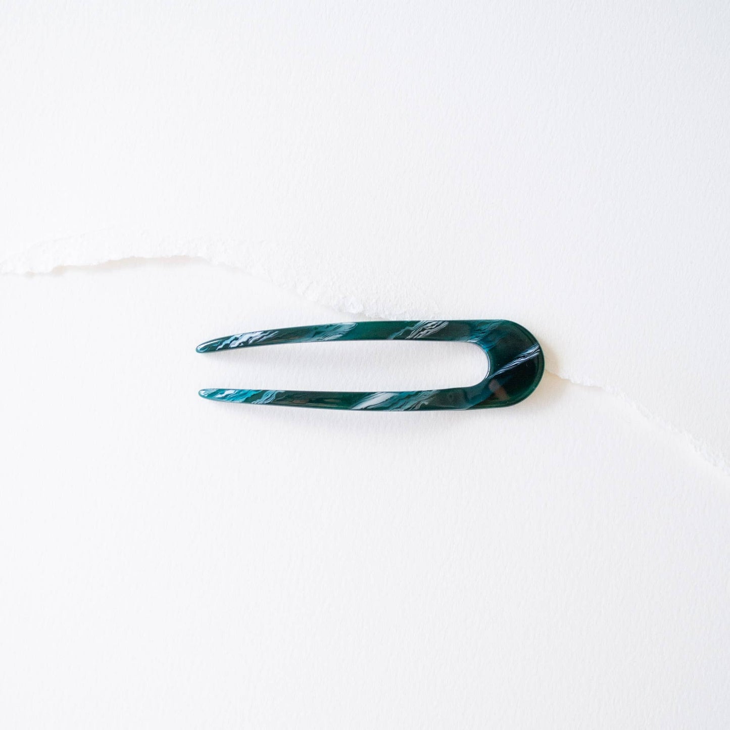 The French Hair Pin: Forest Green