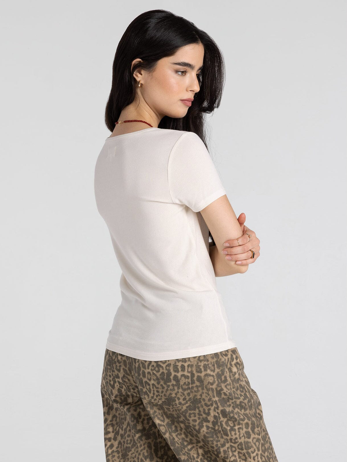 Evanore Top in Eggnog