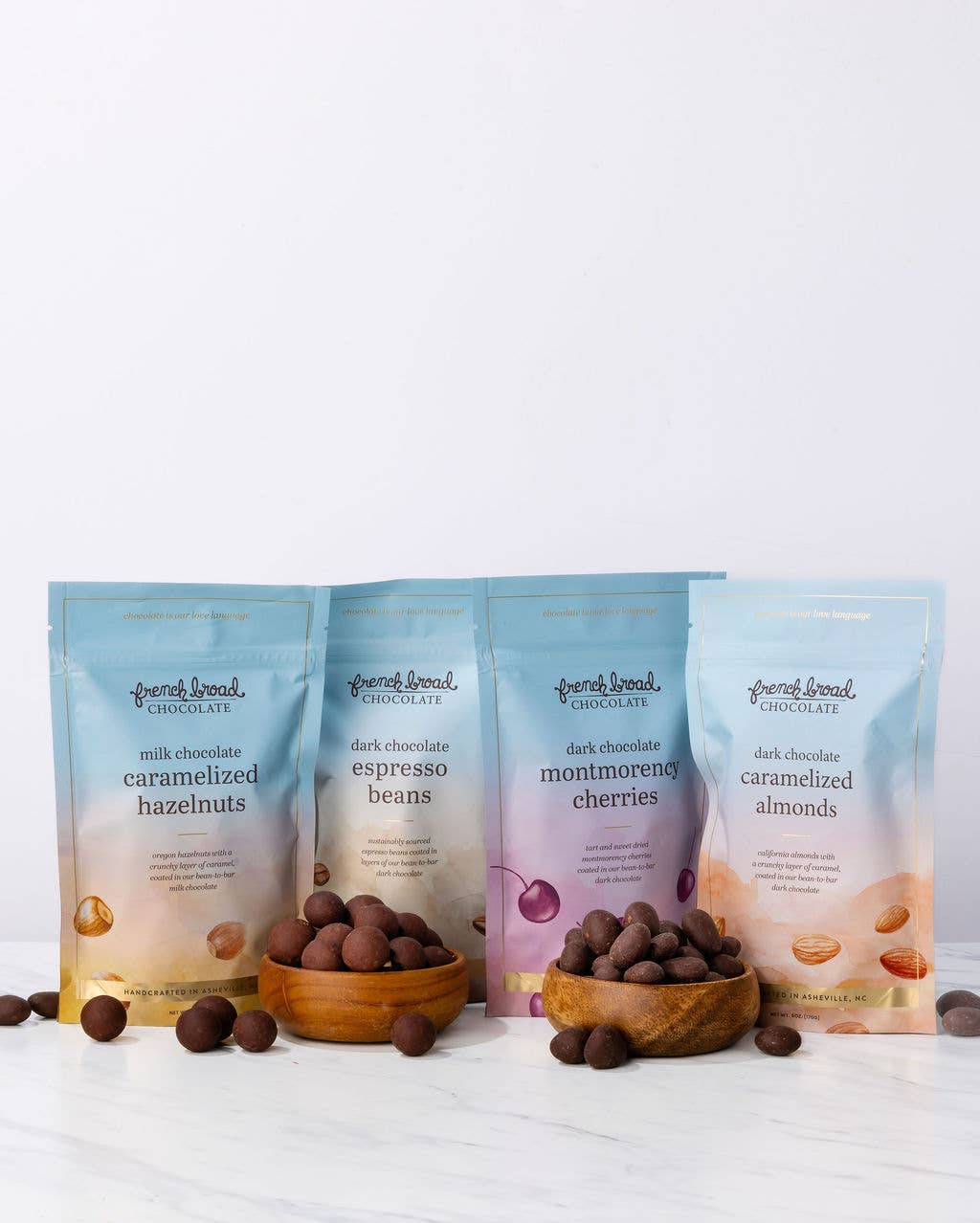 Milk Chocolate-Covered Caramelized Hazelnuts