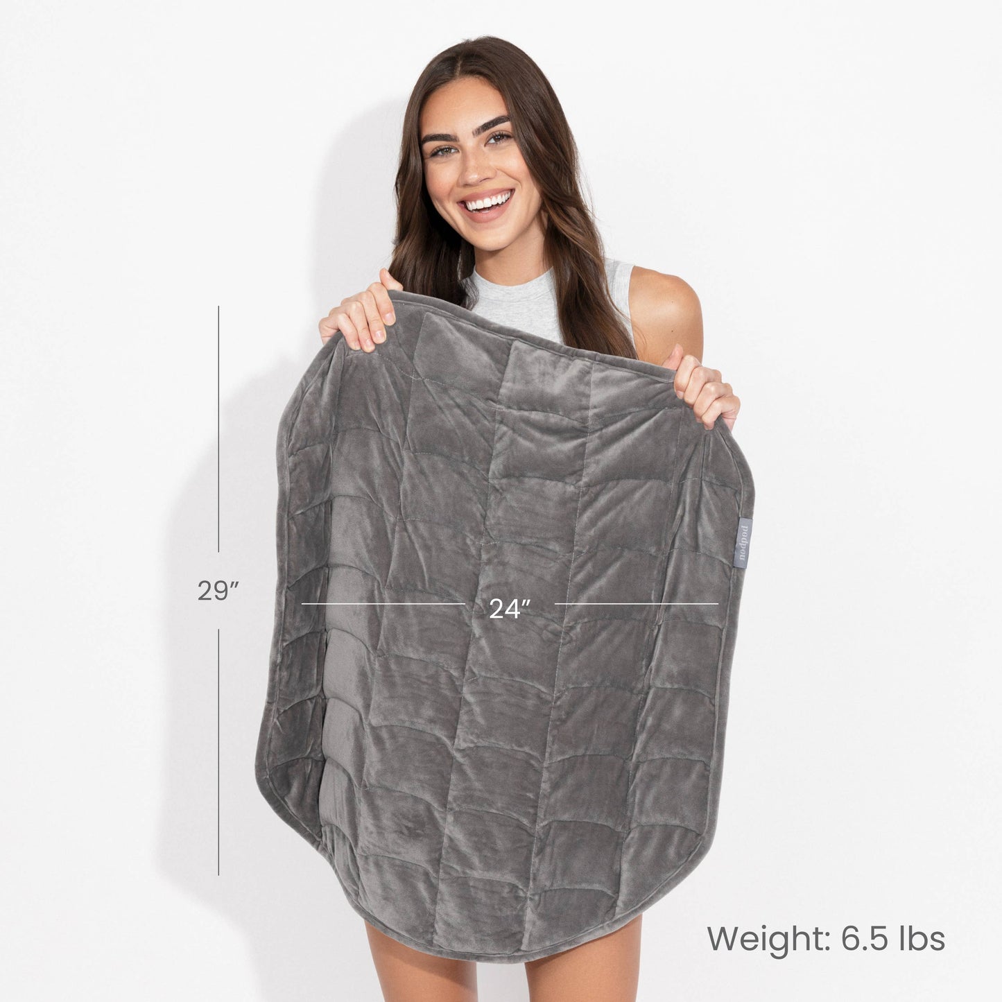 Elephant Gray Nodpod BODY - Weighted Blanket
