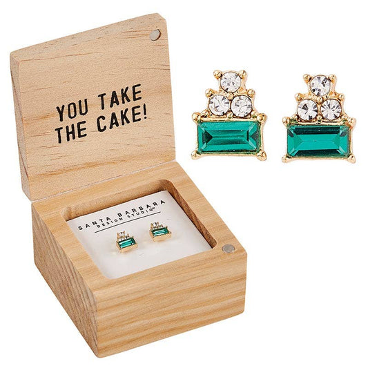 Treasure Box Earrings - Happy Birthday