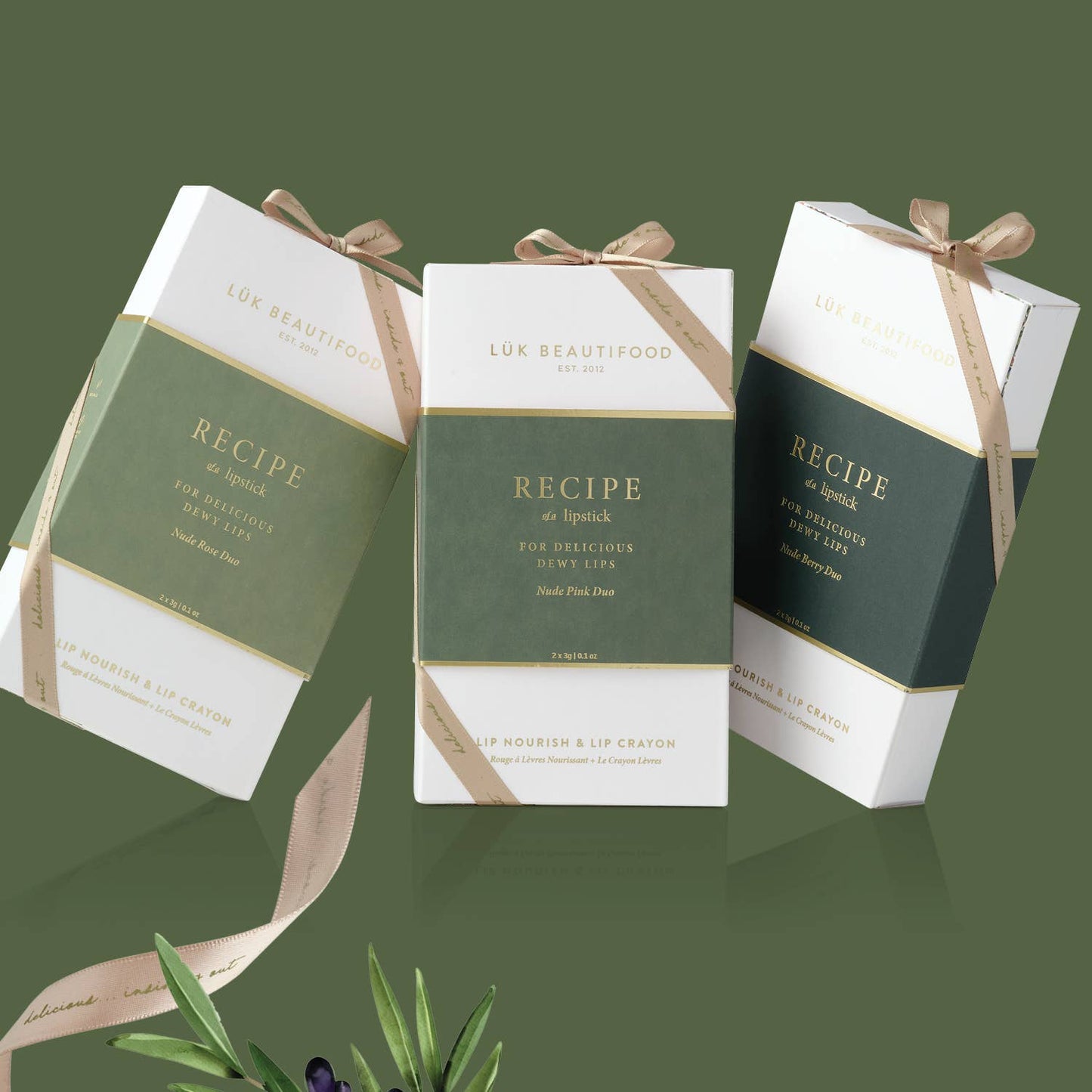 Recipe of a Lipstick - Nude Berry Duo