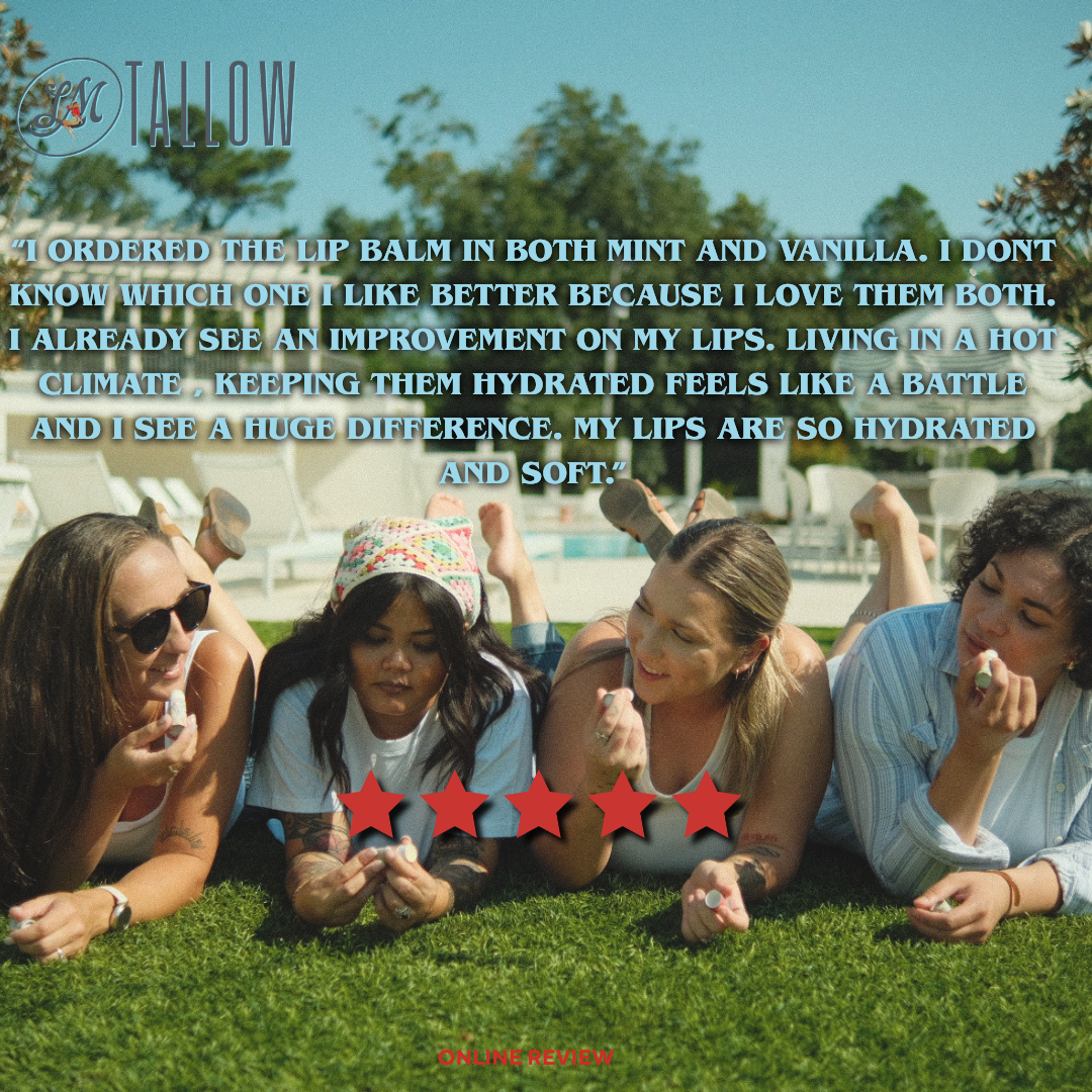 Tallow Lip Balm - Citrus