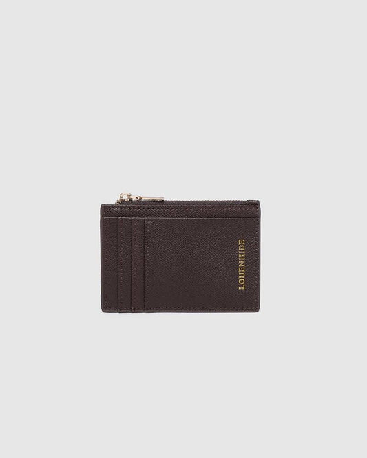 Cara Cardholder in Chocolate