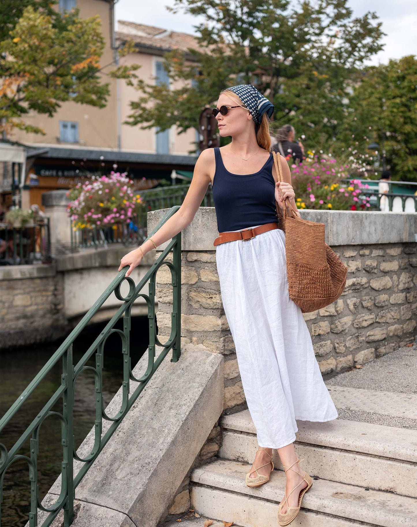 Hermosa Maxi Skirt in White