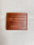 Card Wallet in Chestnut (India Collection)