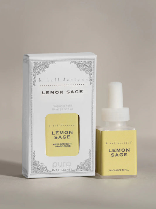 Lemon Sage Pura Fragrance Refill (K. Hall)