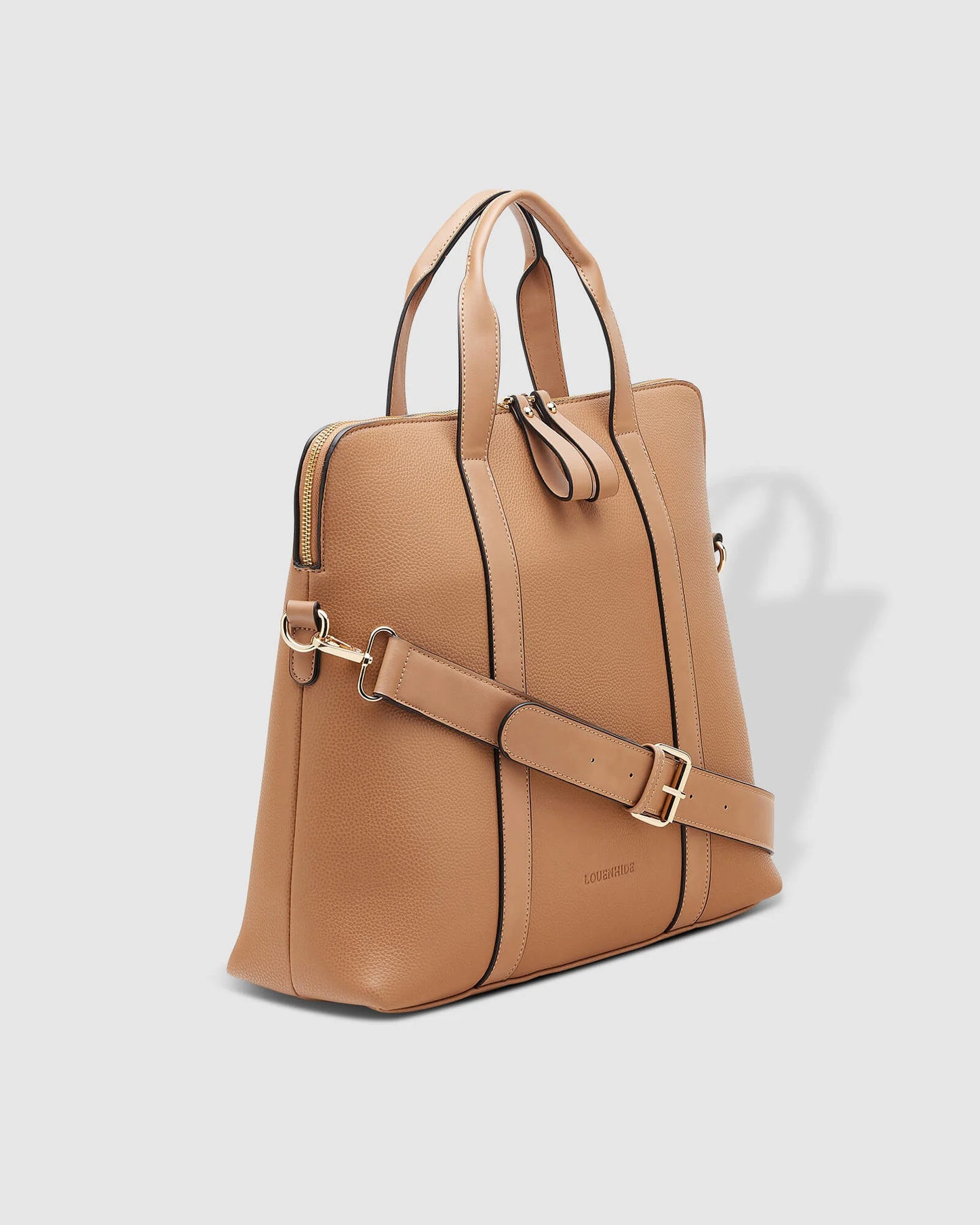 Rhodes Eddie Laptop Bag in Latte