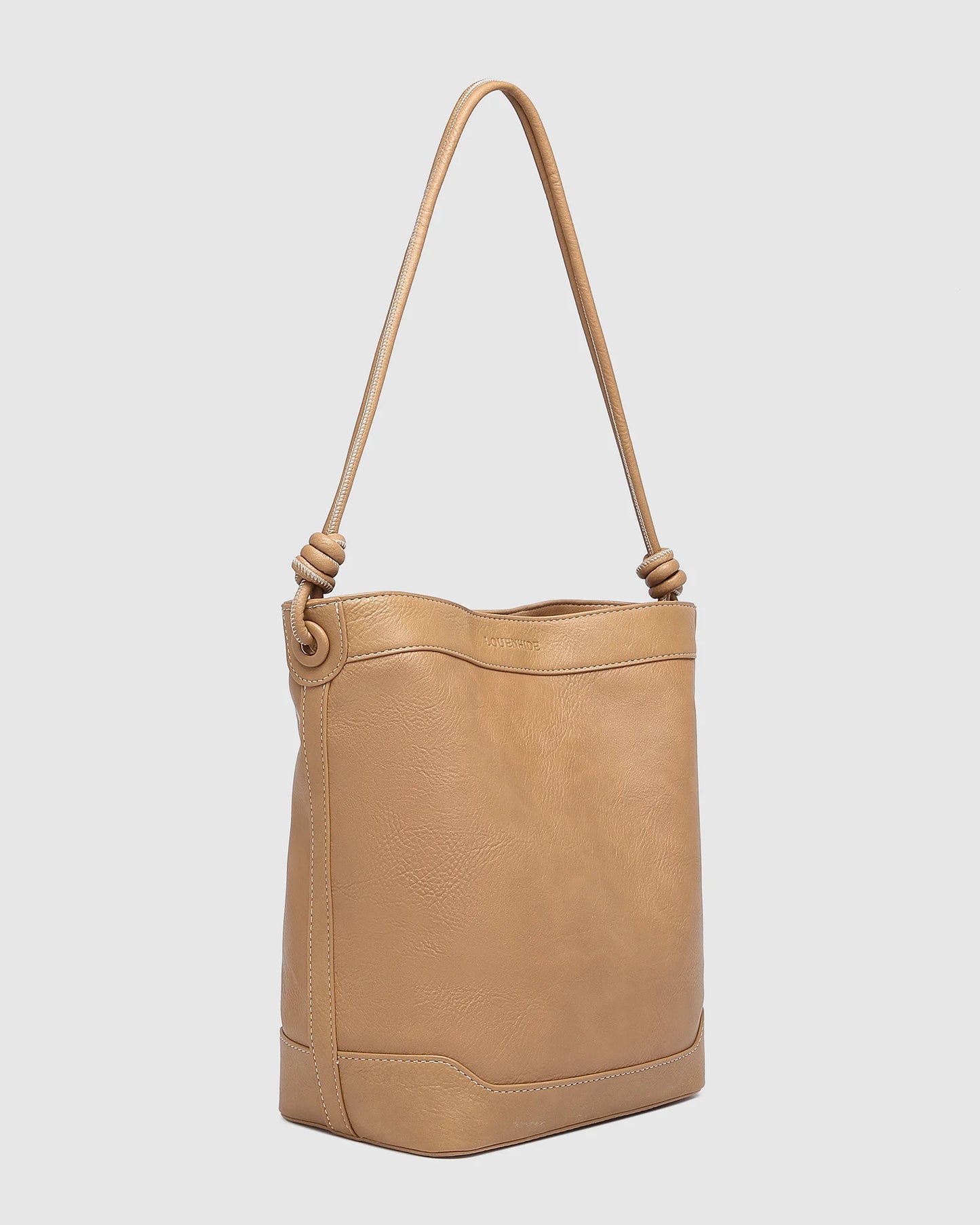 Naples Bucket Bag in Camel