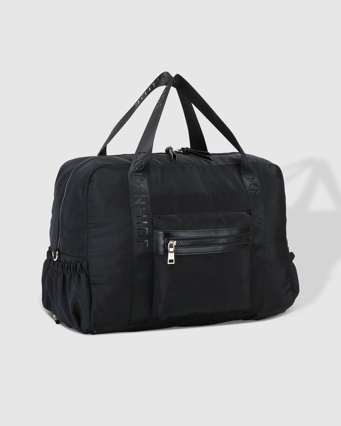 Jenn Nylon Travel Bag in Black